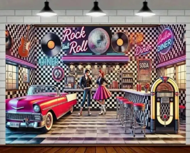 decoração anos 60