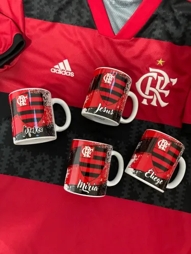 Canecas Personalizadas Flamengo - Presente Ideal