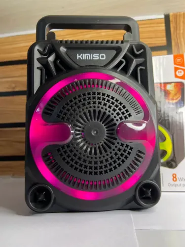 Caixa de Som Bluetooth Amplificadora Led RGB Kimiso QS-3305 an3