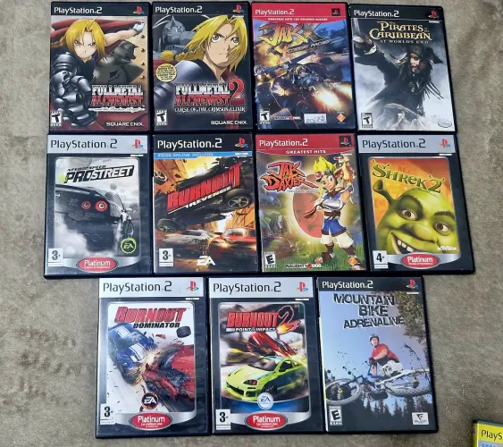 Jogos de PS2 [Americanos e Europeus] - Originais