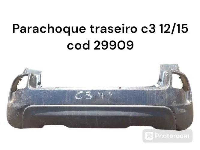 Parachoque traseiro c3