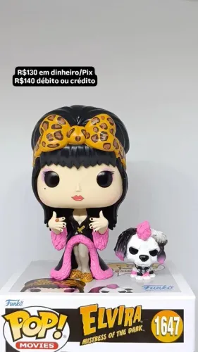 Funko pop Elvira & Gonk 1647