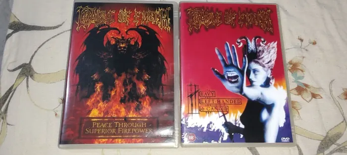 Dvds Cradle Of Filth  