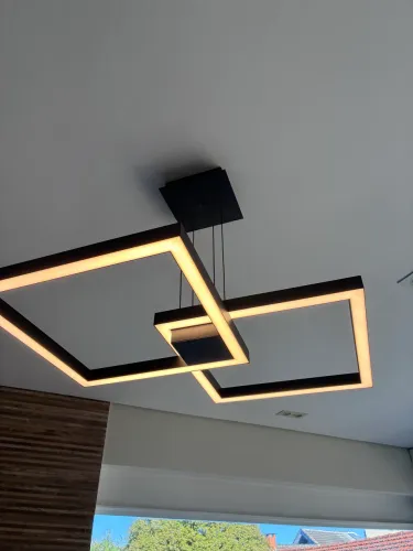 Lustre led moderno