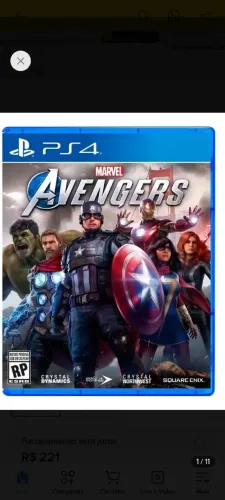 Avengers PS4