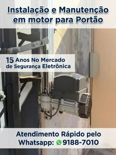 Motor de Portão:Automação Inteligente