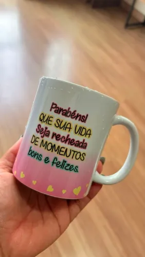 Caneca branca para sublimação
