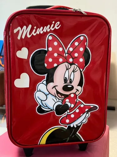 Mala de viagem da Minnie Mouse