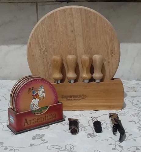 Kit porta copo ARG e petiscos