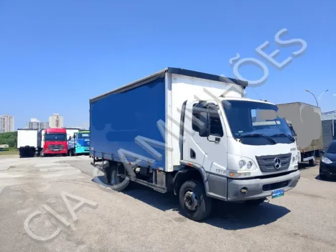 MB ACCELO 1016 ANO 2013 BAU SIDER 5,27M