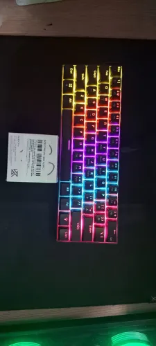 Teclado Gamer Ajazz + Fone KZ EDC PRO