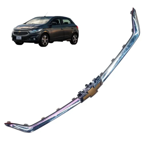 Friso Parachoque Dianteiro Onix 1.0 Turbo 2019 A 2024 Prata