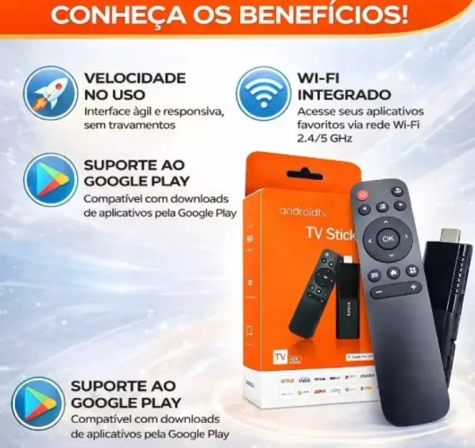 Tv Stick, aparelho para transformar em TV Smart