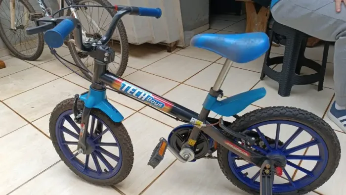 Bicicleta Infantil Tech Boy - Nathor - Semi Nova!