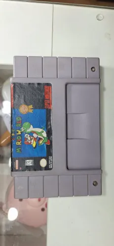 Cartucho original super mario world super nintendo