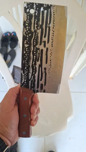 Cutelo artesanal pra cortar carne