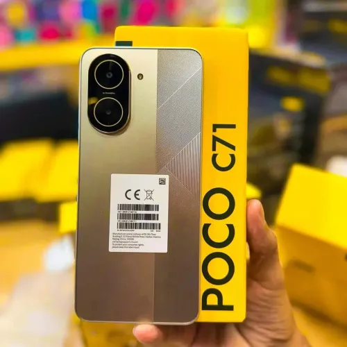 Xiaomi Poco C71 Tela 120Hz Cam 32MP IA Bateria 5200mAh Lacrado Na Caixa Novo Garantia