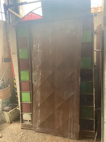 Porta de sítio reforçada 