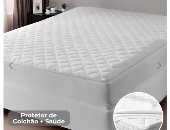 Protetor de colchão capa impermeável casal