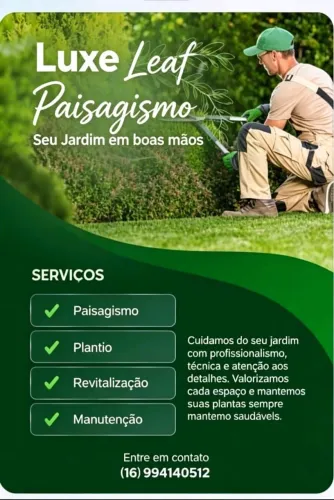 Jardim e paisagismos