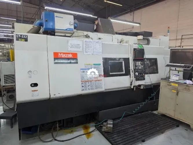 CENTRO DE TORNEAMENTO MAZAK MULTITAREFA INTEGREX 400 III-T - ANO 2004