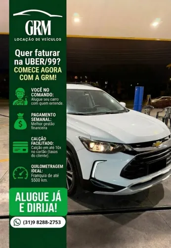 Aluguel de veículos para aplicativo 