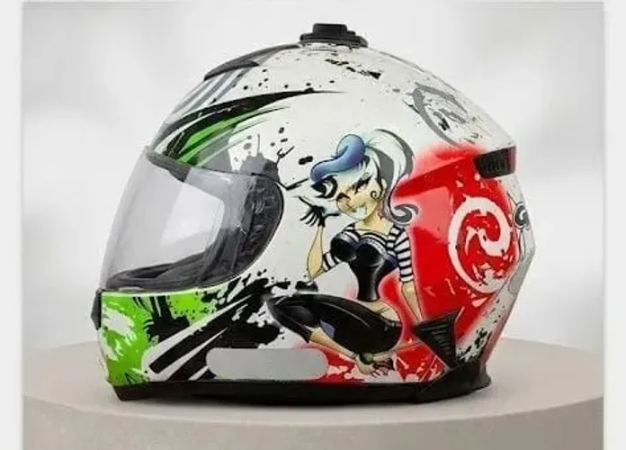 Capacete GDR Arlequina/Coringa