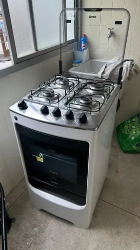 Fogão 4 Bocas CFO4NAB Branco com Acendimento Automático Bivolt Consul