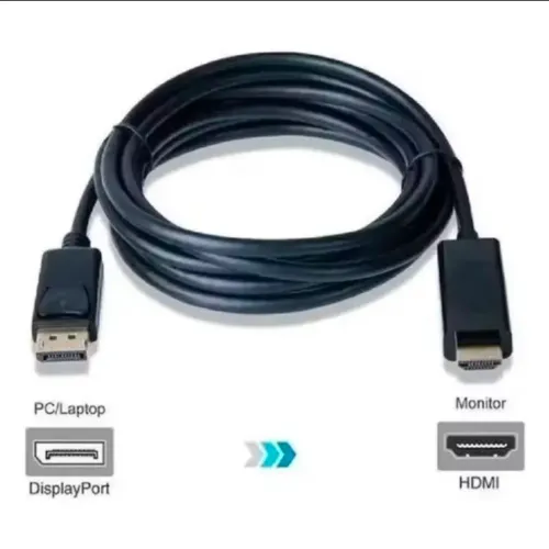 Cabo DisplayPort para DisplayPort 1.4- 1,8m ou 1,5m p/ PC Gamer Computador, Monitor 144hz