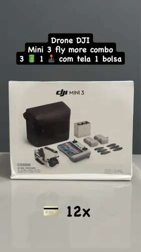 Drone DJI mini 3 combo (lacrado)