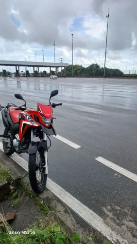 Moto honda xre300 rally