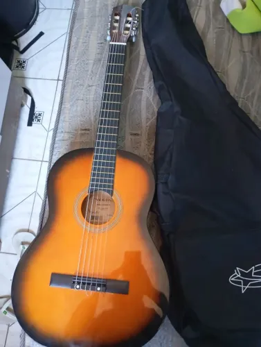 Violão vogga novo com capa