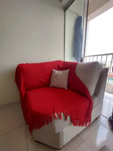 CANTO DE SOFÁ DE LINHO