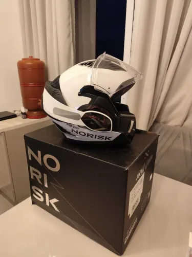 Capacete Norisk Avenger monocolor white 58