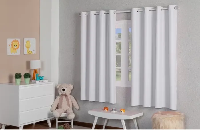 Cortina 100% Blackout 2,80 x 1,60 Branco