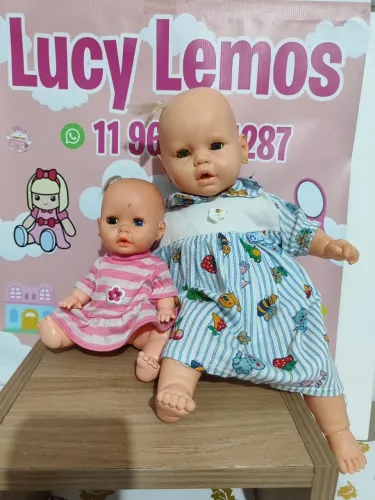 Kit com duas bonecas da estrela