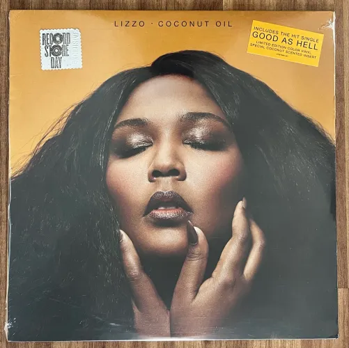Lizzo Vinil Coconut Oil RSD Vinil White Translucent Lacrado