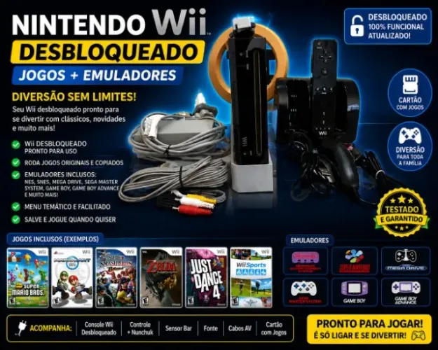 Nintendo Wii Desbloqueado