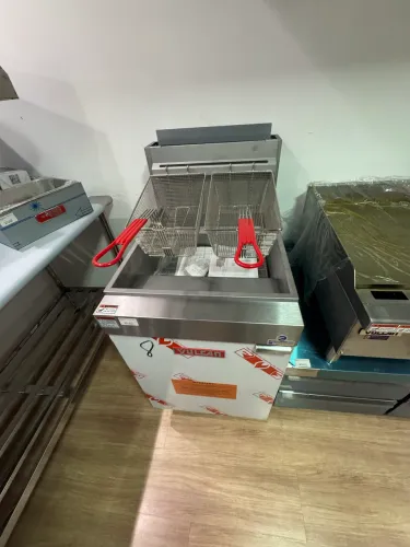 Fritadeira industrial Gás Glp 2 cestos LG500 Nova 