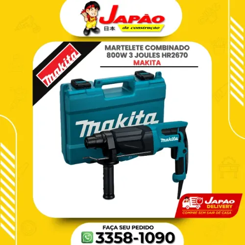 Martelete Combinado 800w 3 Joules Hr2670 Oferta Por Tempo Limitado