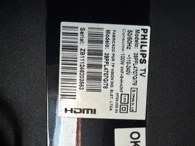 TV PHILIPS 39 POLEGADAS