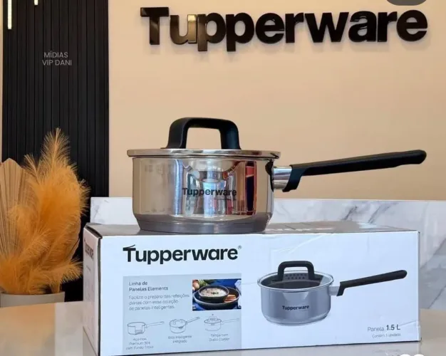 Panela Tupperware 1,5L, Linha de Panelas Elements