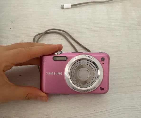 Cybershot Samsung Es70 rosa de 12.2mp