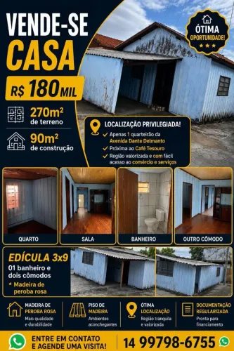Casa em ótima localização 