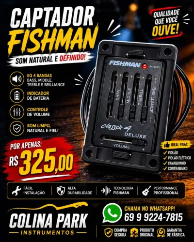Captador Fishman Classic 4