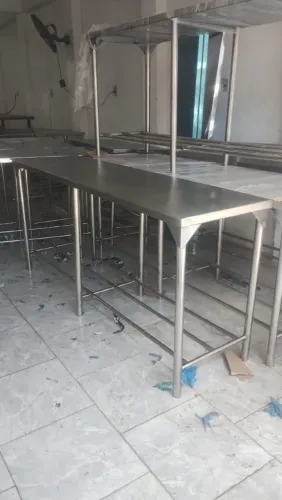 Balcão em aço inox 1.90x55