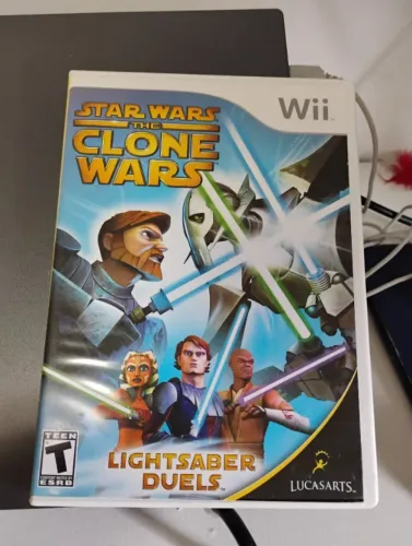 Jogo Star Wars The Clone Wars Lightsaber Duels - Wii