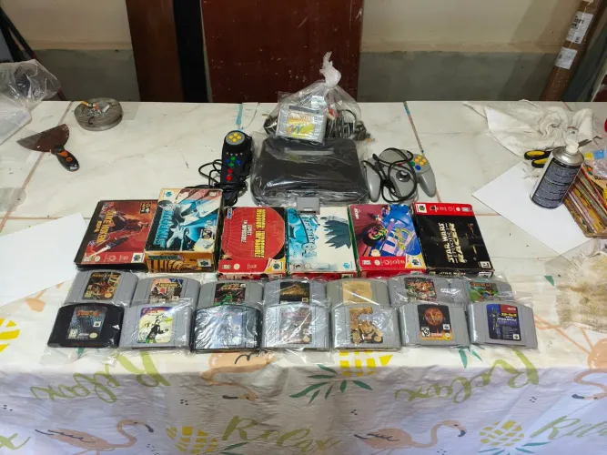 NINTENDO 64 - COLEÇÃO A VENDA