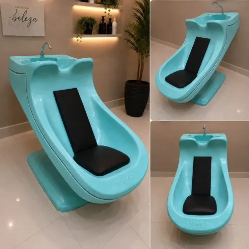 Lavatório de Salão Azul Piscina Meca - Completo e Funcionando Perfeitamente