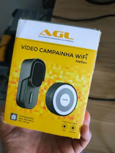 vídeo campainha agl wifi hello